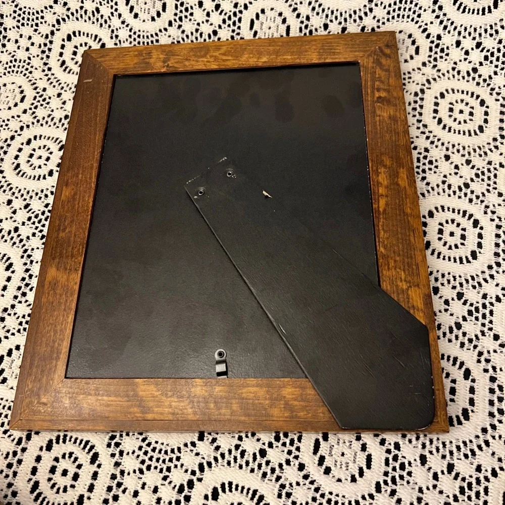 Vintage Oval Wooden Picture Frame | Cottage Grandma